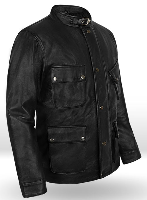 Blitz Jason Statham Leather Jacket - Click Image to Close