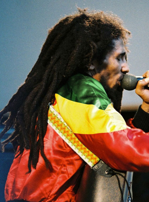 Bob Marley Leather Jacket - Click Image to Close