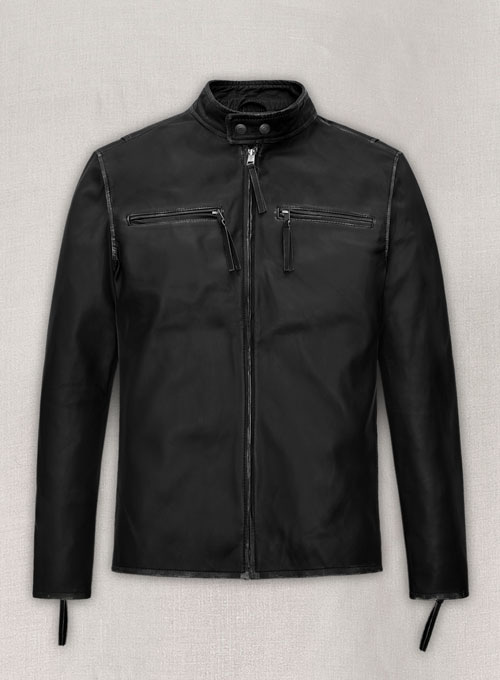 Bradley Cooper Burnt Leather Jacket - Click Image to Close