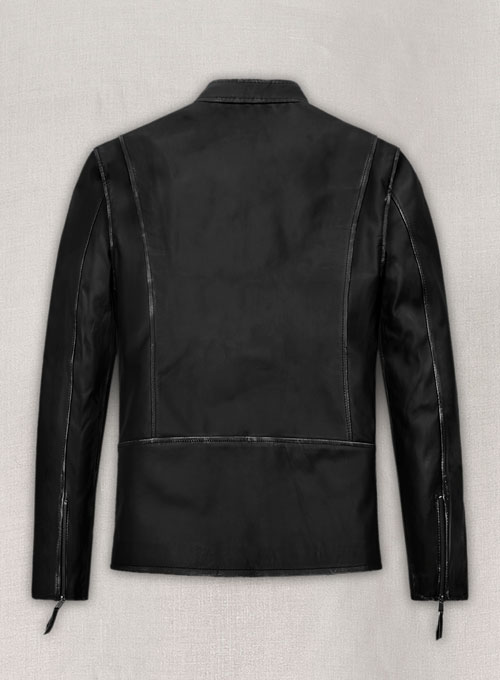 Bradley Cooper Burnt Leather Jacket