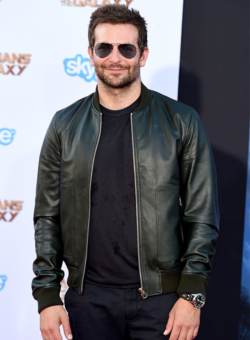 Bradley Cooper Leather Jacket # 1