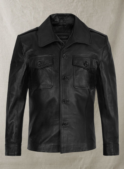 Brad Pitt Friends Season 8 Leather Jacket - Click Image to Close