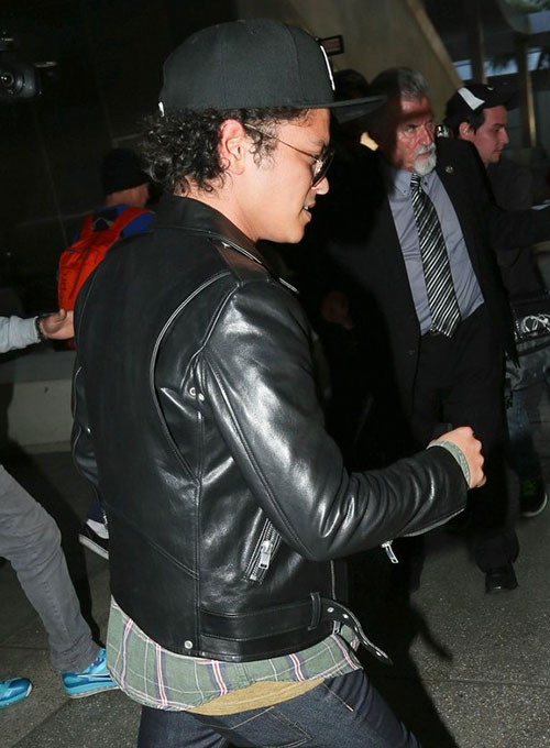 Bruno Mars Leather Jacket