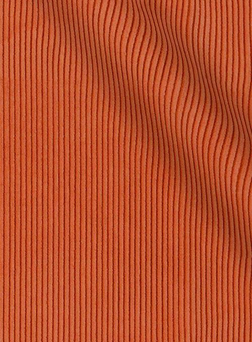 Burnt Orange Corduroy Jacket - Click Image to Close