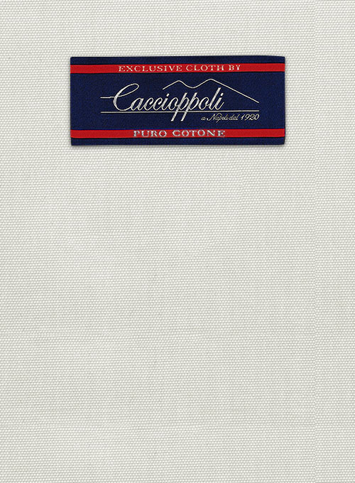 Caccioppoli Canvas Light Beige Cotton Jacket - Click Image to Close