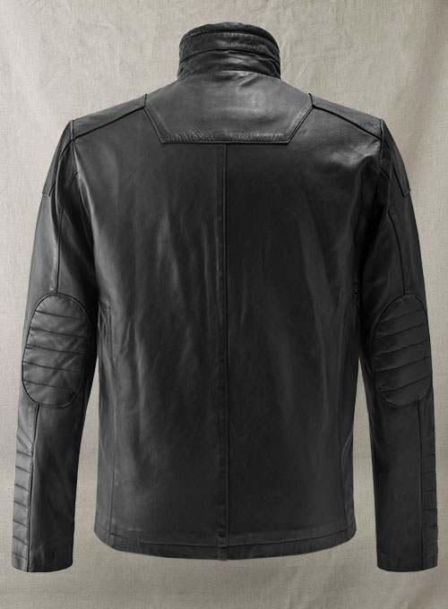 Cafe Racer Leather Jacket #2