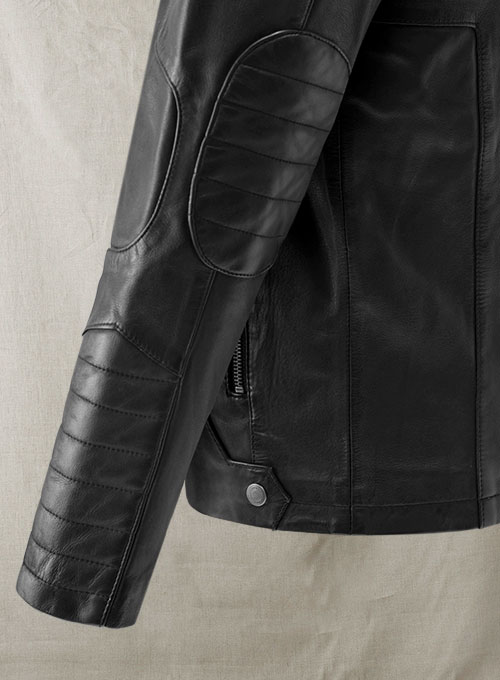 Cafe Racer Leather Jacket #2