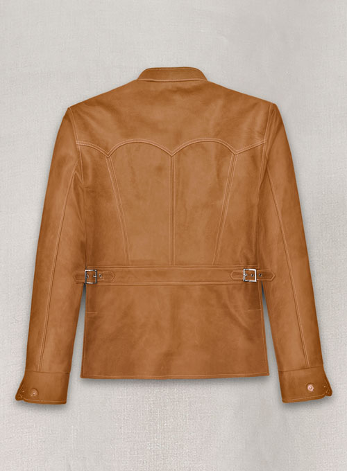 Canberra Tan Martin Lawrence Leather Jacket #2 - Click Image to Close