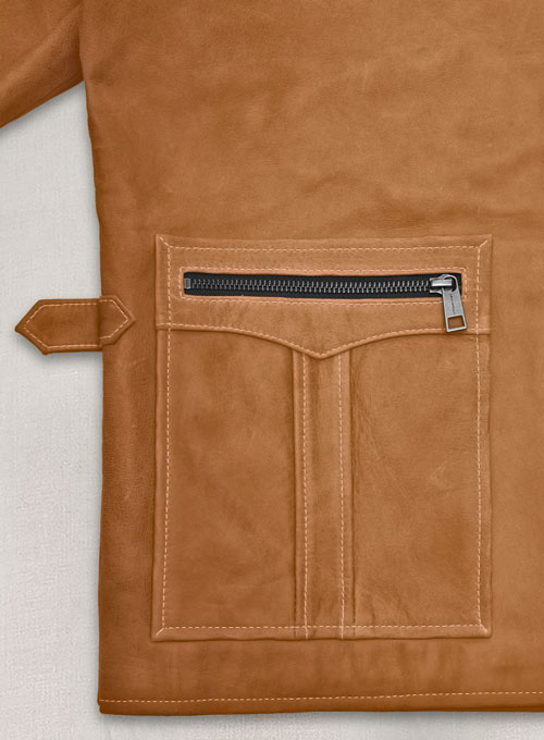 Canberra Tan Martin Lawrence Leather Jacket #2 - Click Image to Close