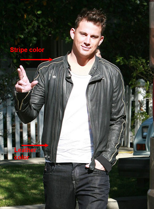 Channing Tatum Leather Jacket - Click Image to Close