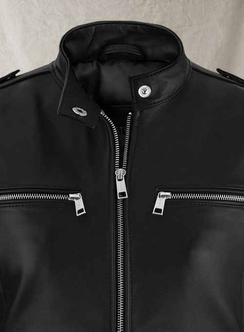 Chic Rider Leather Jacket - Click Image to Close