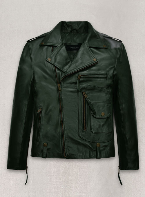 Chris Pine Leather Jacket #1 - Click Image to Close