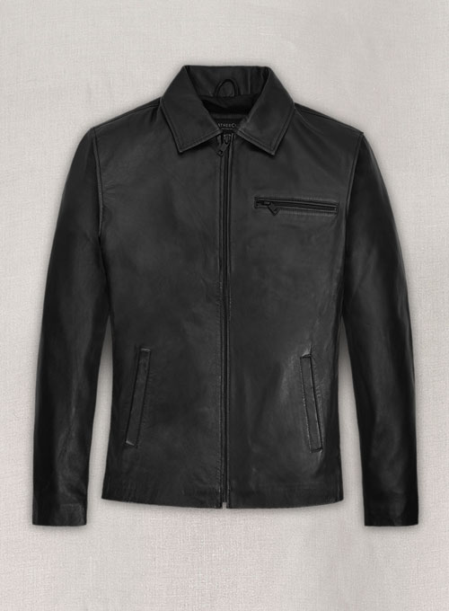 Christian Bale Leather Jacket - Click Image to Close