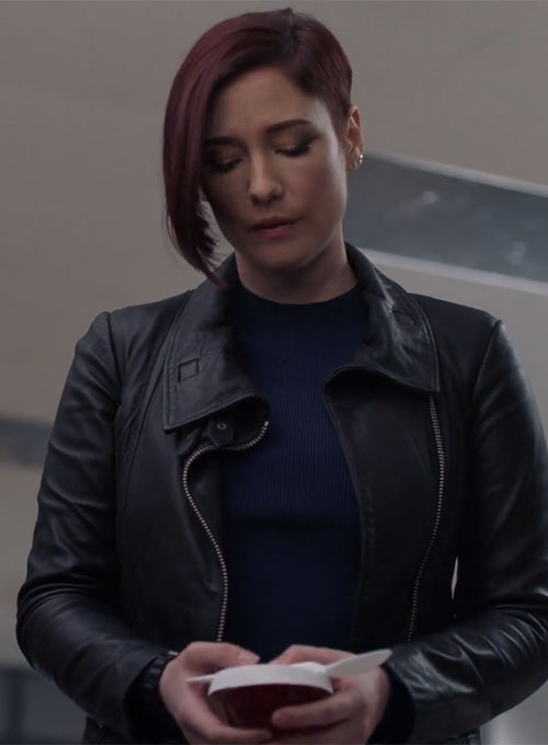 Chyler Leigh Supergirl Leather Jacket - Click Image to Close