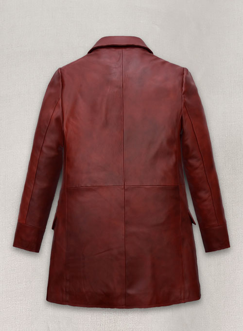 Dakota Johnson Madame Web Leather Trench Coat - Click Image to Close