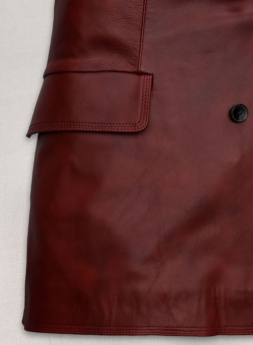 Dakota Johnson Madame Web Leather Trench Coat - Click Image to Close