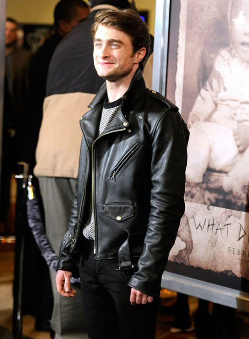 Daniel Radcliffe Leather Jacket - Click Image to Close