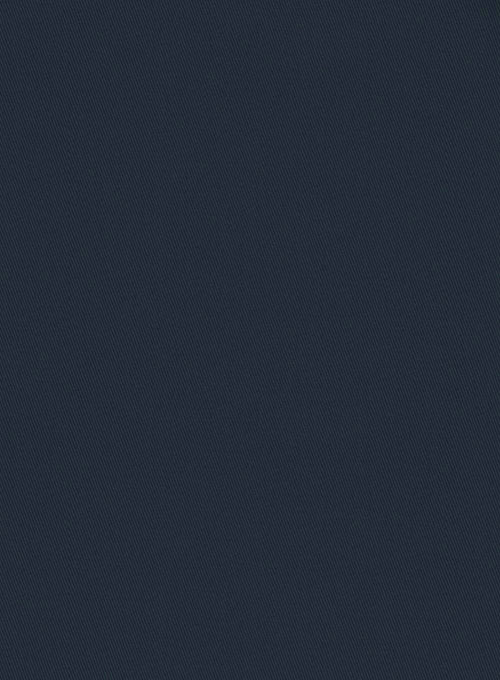Dark Blue Stretch Chino Jacket - Click Image to Close