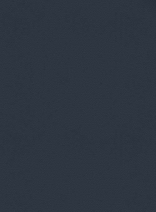 Dark Blue Stretch Chino Jacket - Click Image to Close