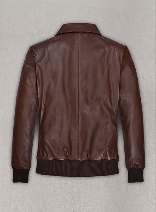 Dark Tan James McAvoy Leather Jacket - Click Image to Close