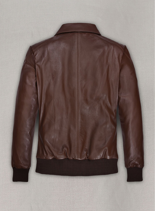 Dark Tan James McAvoy Leather Jacket