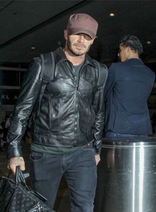 David Beckham Leather Jacket