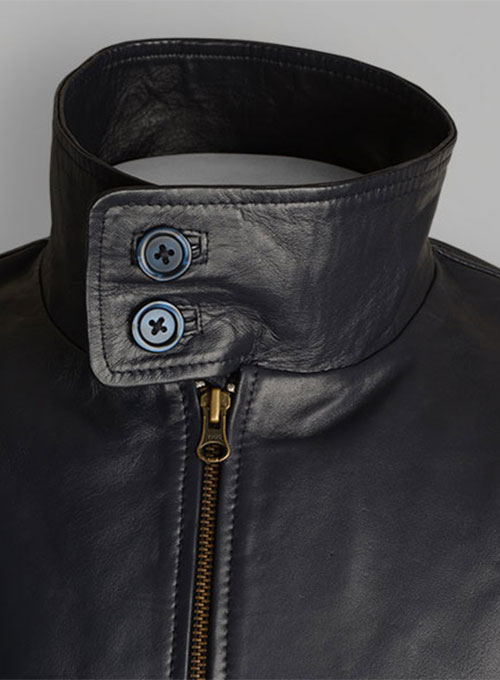 Dk Blue X-Men Magneto Leather Jacket