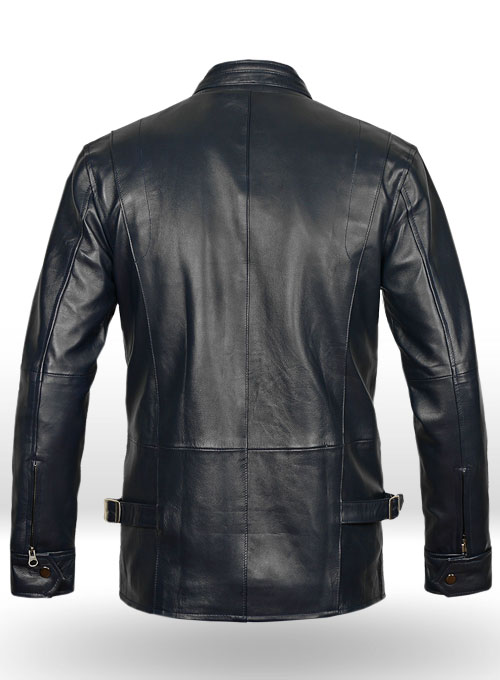 Dark Blue Vin Diesel Fast And Furious 6 Leather Jacket