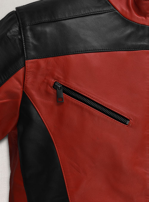 Dwayne Johnson Red One Leather Jacket - Click Image to Close
