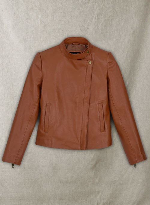 Ellen Pompeo Leather Jacket #1