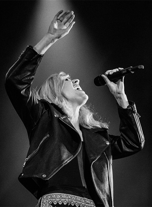 Ellie Goulding Leather Jacket