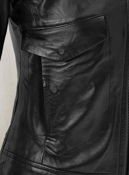 Elsa Pataky Leather Jacket - Click Image to Close