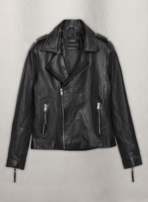 Elsa Pataky Leather Jacket #2