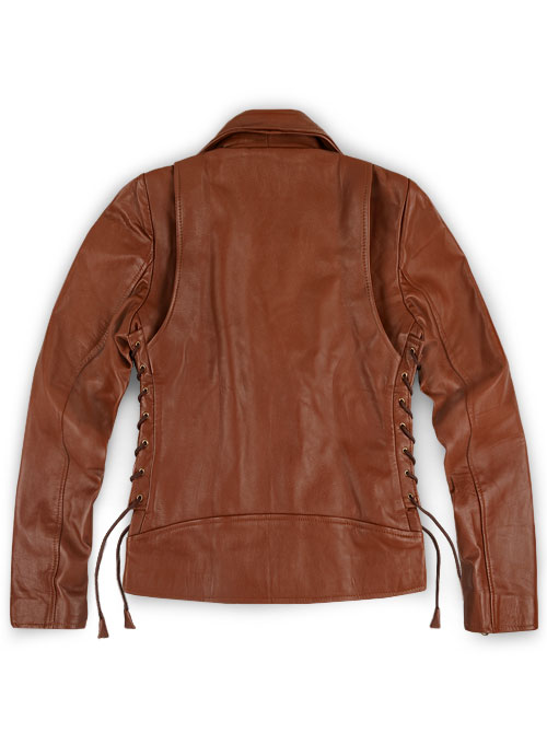 Emma Watson Leather Jacket - Click Image to Close