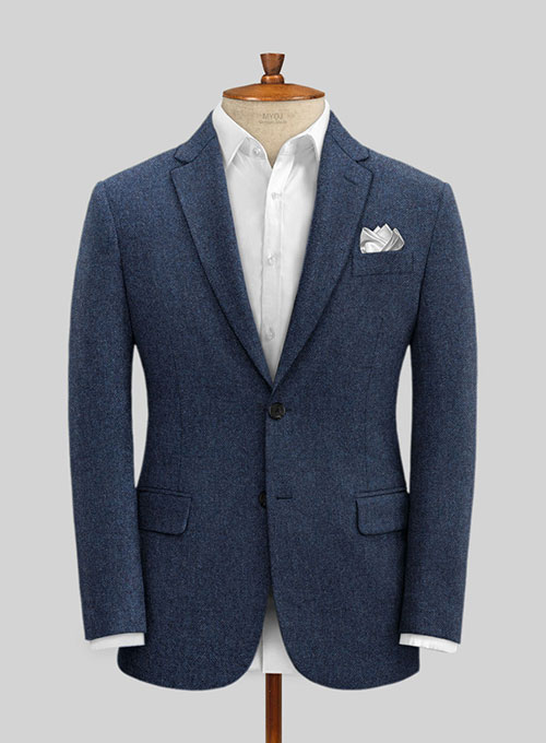 Empire Blue Tweed Jacket