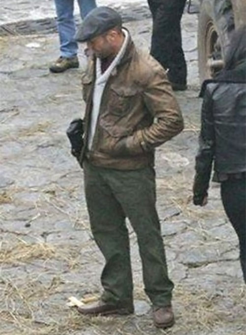 The Expendables 2 Jason Statham Leather Jacket - Click Image to Close