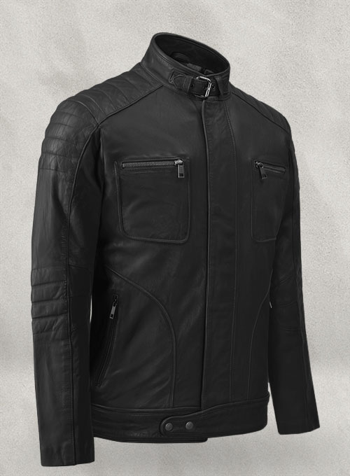 Firefly Moto Black Biker Leather Jacket - Click Image to Close