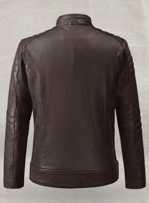 Firefly Moto Brown Biker Leather Jacket - Click Image to Close