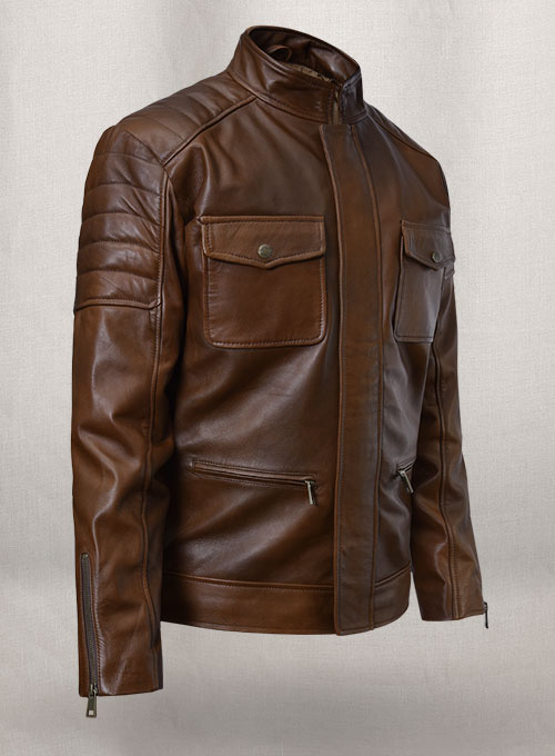 Frank Grillo Boss Level Leather Jacket