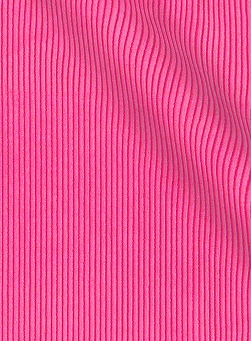 Fusica Pink Thick Corduroy Jacket