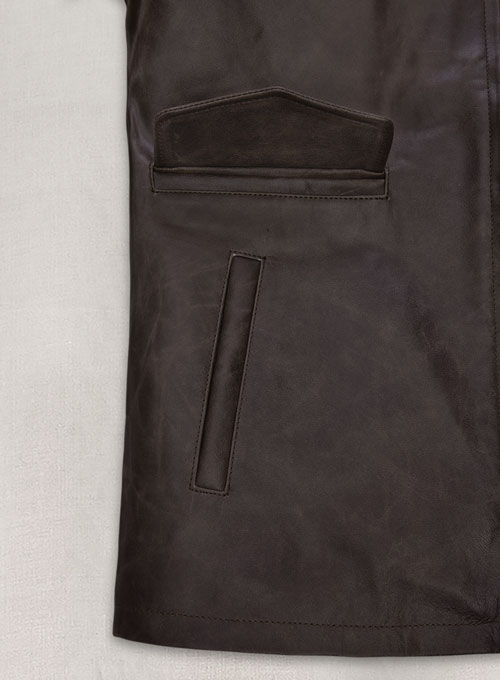Gerard Butler Den Of Thieves Leather Jacket