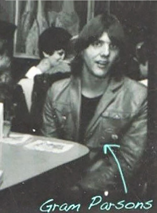 Gram Parsons Circa 1969 Leather Jacket - Click Image to Close