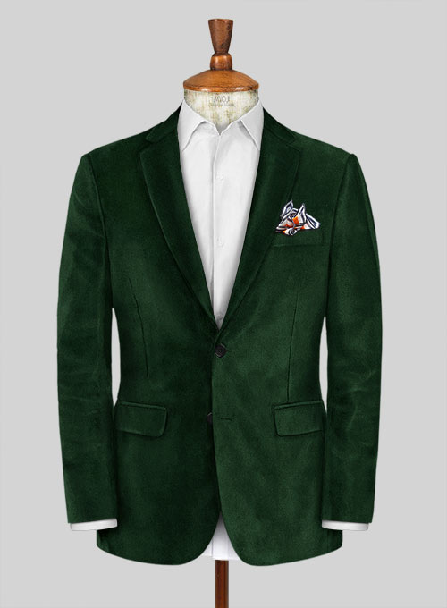 Green Velvet Jacket