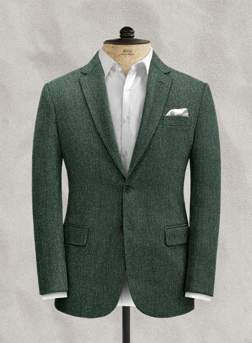 Haberdasher Green Tweed Jacket
