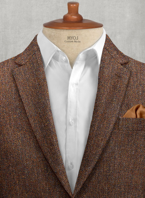 Haberdasher Wine Tweed Jacket - Click Image to Close