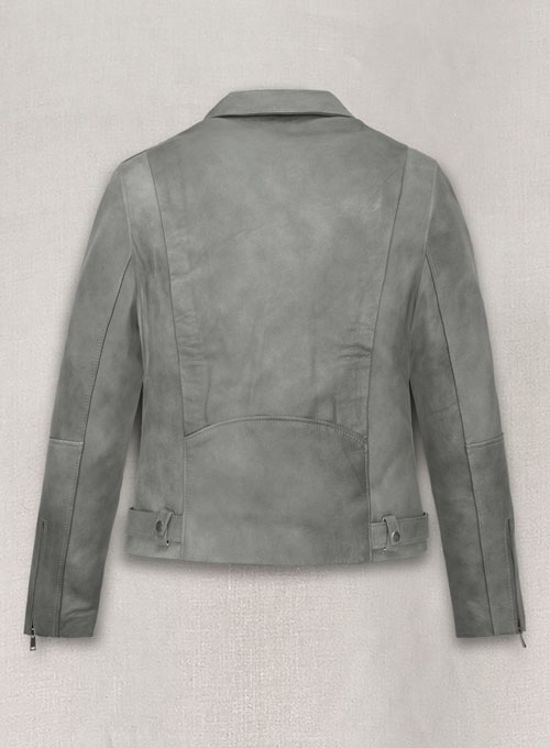 Harbor Gray Leather Jacket # 246 - Click Image to Close