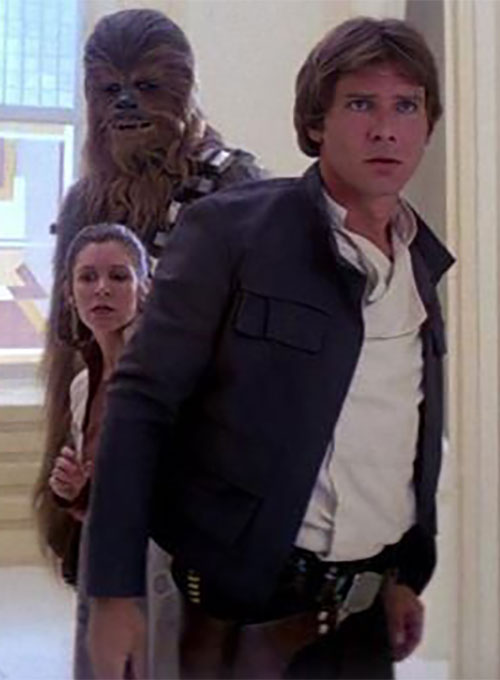 Harrison Ford The Empire Strikes Back Leather Jacket - Click Image to Close
