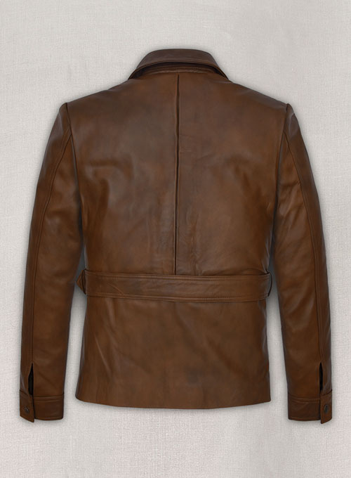 Harris Dickinson The Kingsman Leather Jacket - Click Image to Close