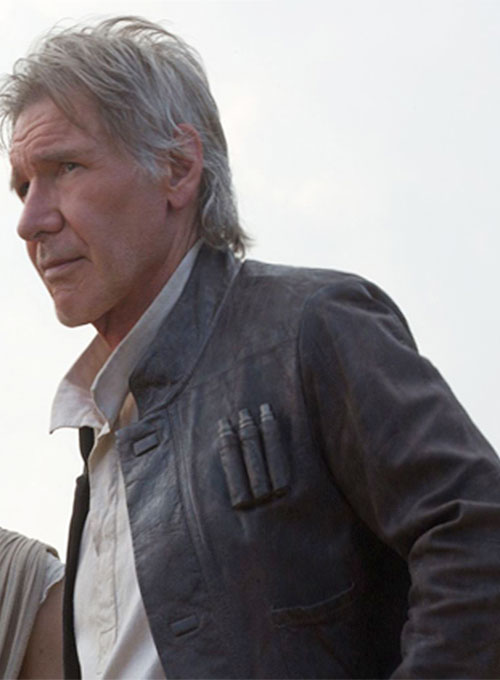 Harrison Ford Star Wars: The Force Awakens Leather Jacket