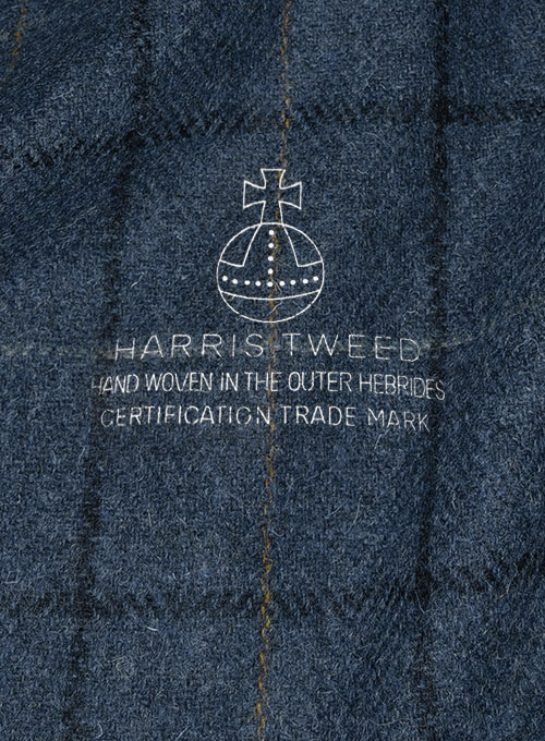 Harris Tweed Gordon Blue Jacket